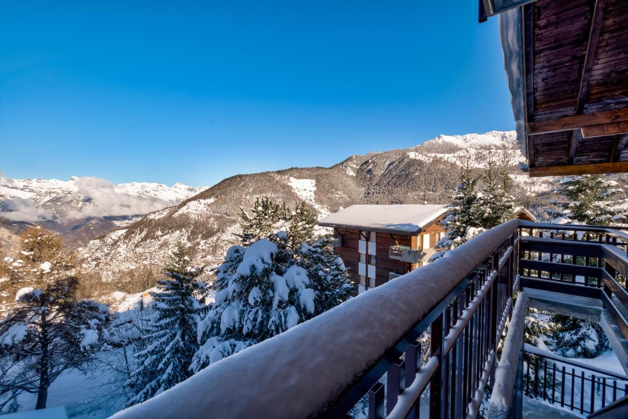 Appartement O Bouleau La Tzoumaz Zewnętrze zdjęcie